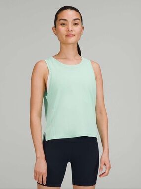 Lululemon Train to Be Tank Top in Wild Mint M